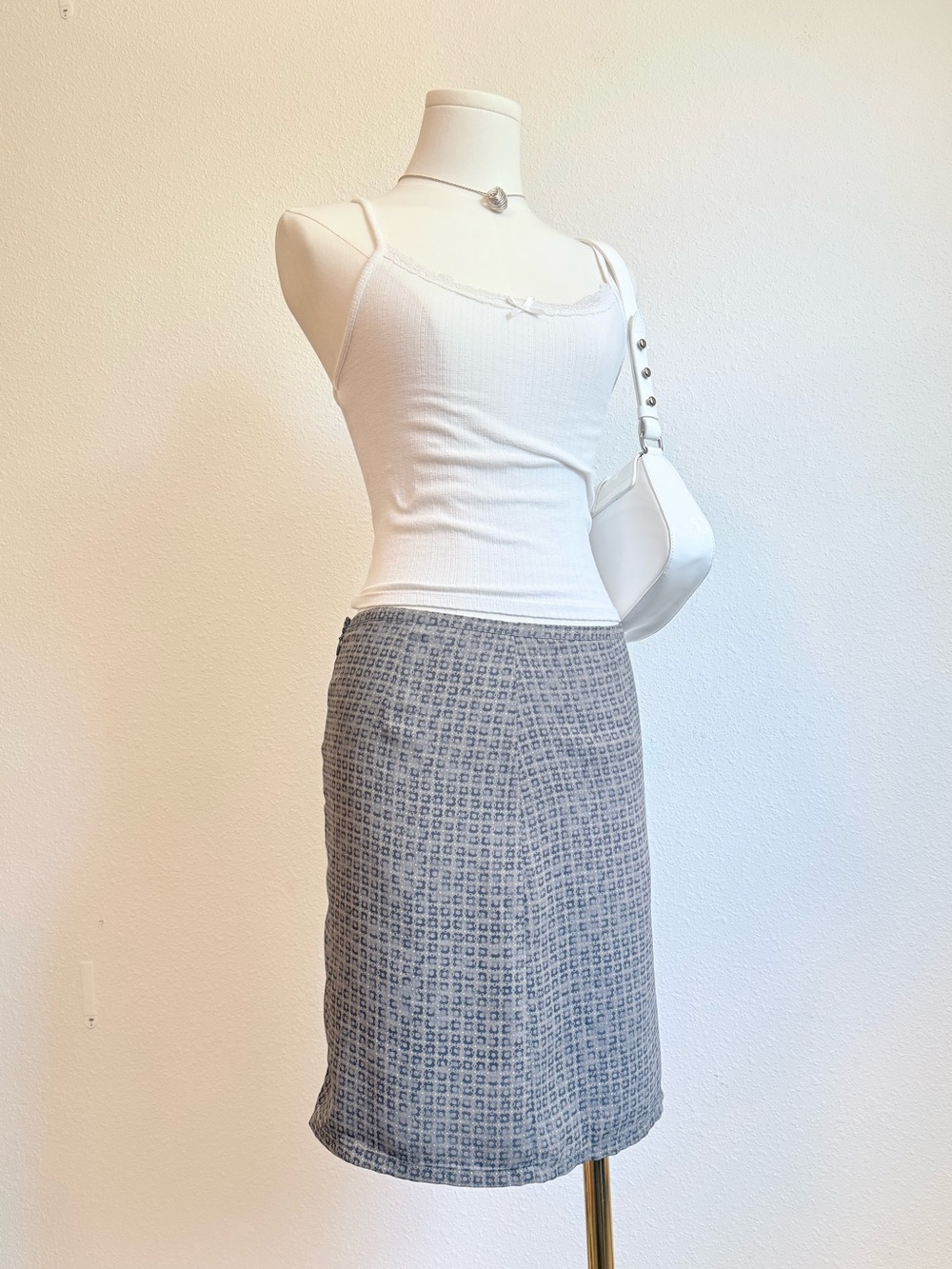 Vintage Old Navy Mini Skirt 90s Minimalist Feminine Chic